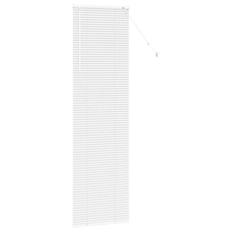 Casa si Gradina - Textile si covoare - Rulouri si jaluzele - Jaluzea pentru Fereastra cu perdele Altele Manual Alb 80 x 130 cm Aluminiu - Infinity.ro