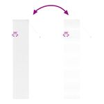 Casa si Gradina - Textile si covoare - Rulouri si jaluzele - Jaluzea pentru Fereastra cu perdele Altele Manual Alb 80 x 130 cm Aluminiu - Infinity.ro