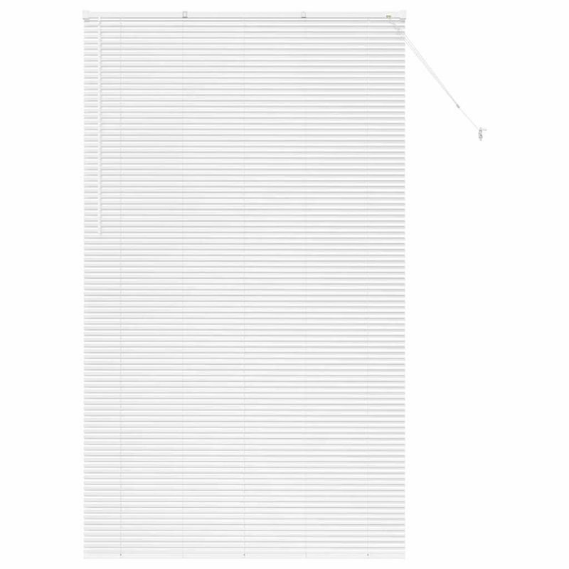 Casa si Gradina - Textile si covoare - Rulouri si jaluzele - Jaluzea pentru Fereastra cu perdele Altele Manual Alb 135 x 220 cm Aluminiu - Infinity.ro