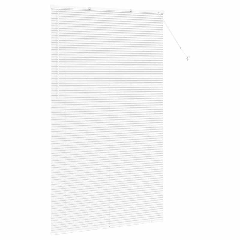Casa si Gradina - Textile si covoare - Rulouri si jaluzele - Jaluzea pentru Fereastra cu perdele Altele Manual Alb 135 x 220 cm Aluminiu - Infinity.ro