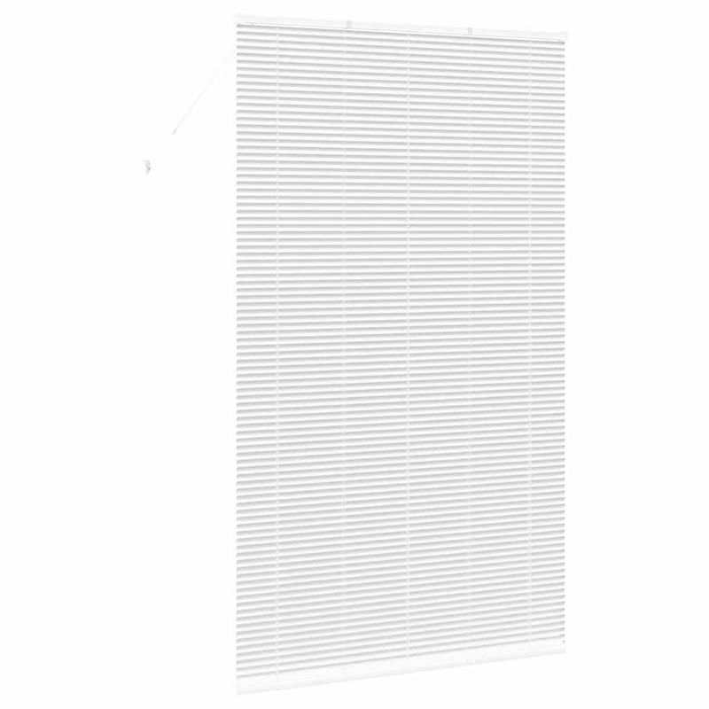 Casa si Gradina - Textile si covoare - Rulouri si jaluzele - Jaluzea pentru Fereastra cu perdele Altele Manual Alb 135 x 220 cm Aluminiu - Infinity.ro