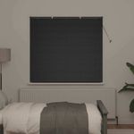 Casa si Gradina - Textile si covoare - Rulouri si jaluzele - Jaluzea pentru Fereastra cu perdele Altele Manual Negru 80 x 130 cm Aluminiu - Infinity.ro