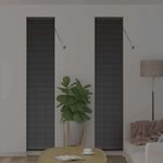 Casa si Gradina - Textile si covoare - Rulouri si jaluzele - Jaluzea pentru Fereastra cu perdele Altele Manual Negru 80 x 130 cm Aluminiu - Infinity.ro