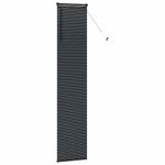 Casa si Gradina - Textile si covoare - Rulouri si jaluzele - Jaluzea pentru Fereastra cu perdele Altele Manual Negru 80 x 130 cm Aluminiu - Infinity.ro