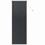 Casa si Gradina - Textile si covoare - Rulouri si jaluzele - Jaluzea pentru Fereastra cu perdele Altele Manual Negru 80 x 130 cm Aluminiu - Infinity.ro