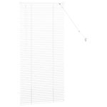Casa si Gradina - Textile si covoare - Rulouri si jaluzele - Jaluzea pentru Fereastra cu perdele Altele Manual Alb 80 x 130 cm Aluminiu - Infinity.ro