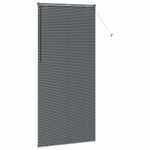 Casa si Gradina - Textile si covoare - Rulouri si jaluzele - Jaluzea pentru Fereastra Gri inchis 100 x 220 cm Aluminiu - Infinity.ro