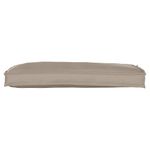 Casa si Gradina - Textile si covoare - Perne si pilote - Perne decorative - Perna pentru bancheta Taupe 100x40x8 cm Fabric Oxford - Infinity.ro