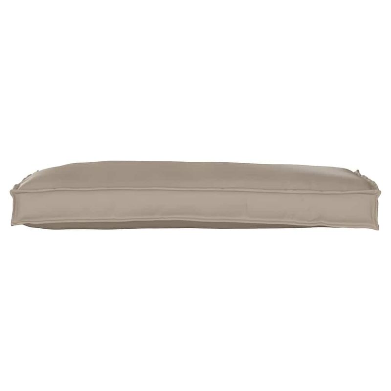 Casa si Gradina - Textile si covoare - Perne si pilote - Perne decorative - Perna pentru bancheta Taupe 100x40x8 cm Fabric Oxford - Infinity.ro
