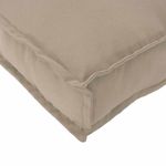 Casa si Gradina - Textile si covoare - Perne si pilote - Perne decorative - Perna pentru bancheta Taupe 100x40x8 cm Fabric Oxford - Infinity.ro