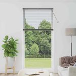 Casa si Gradina - Textile si covoare - Rulouri si jaluzele - Jaluzea pentru Fereastra Gri inchis 80 x 130 cm Aluminiu - Infinity.ro