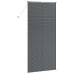 Casa si Gradina - Textile si covoare - Rulouri si jaluzele - Jaluzea pentru Fereastra Gri inchis 80 x 130 cm Aluminiu - Infinity.ro