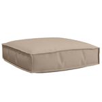 Casa si Gradina - Gradina si terasa - Mobilier exterior - Perne decorative exterior - Perna pentru Palet pentru Sezut Taupe 60x60x12 cm Tessut Oxford - Infinity.ro