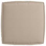 Casa si Gradina - Gradina si terasa - Mobilier exterior - Perne decorative exterior - Perna pentru Palet pentru Sezut Taupe 60x60x12 cm Tessut Oxford - Infinity.ro