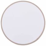 Casa si Gradina - Corpuri si surse de iluminat - Veioze si lampi - Lampi de veghe - Lustra, taupe, montaj incastrat, Ø 30 cm, tesatura, E27 - Infinity.ro