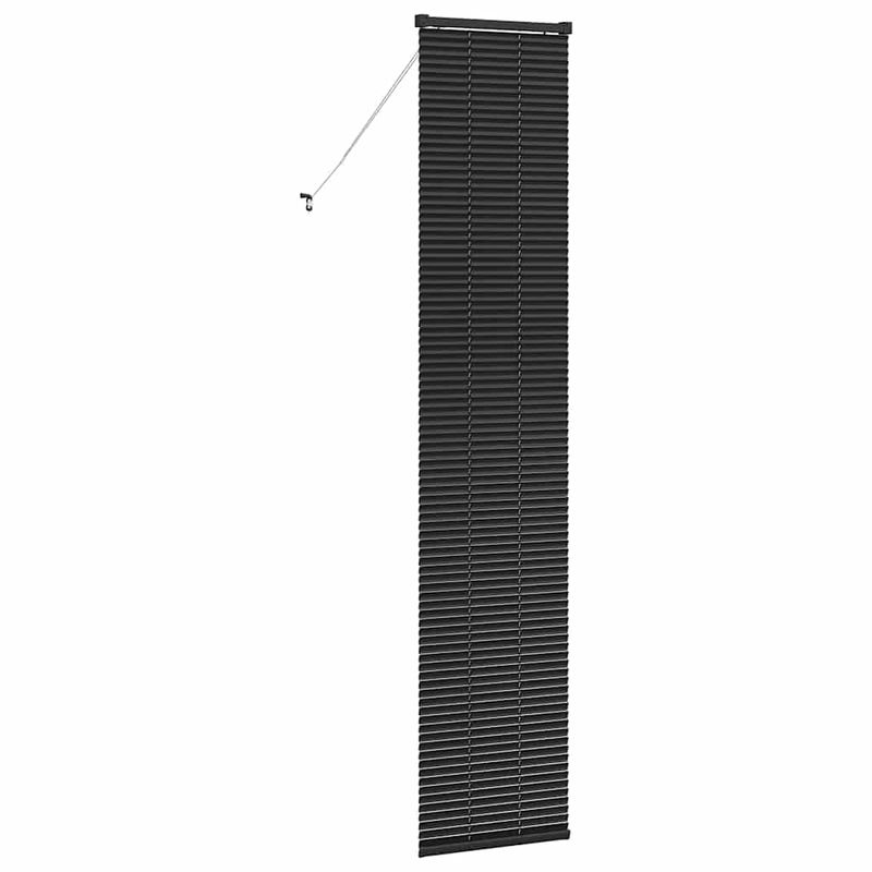 Casa si Gradina - Textile si covoare - Rulouri si jaluzele - Jaluzea pentru Fereastra cu perdele Altele Manual Negru 80 x 130 cm Aluminiu - Infinity.ro