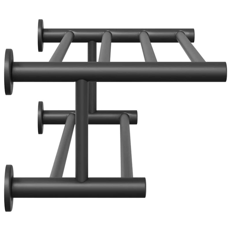 Casa si Gradina - Sanitare - Suporturi si accesorii baie - Suporturi baie - Suport pentru prosoape Negru 61 x 23 x 17 cm Otel inoxidabil - Infinity.ro