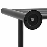 Casa si Gradina - Sanitare - Suporturi si accesorii baie - Suporturi baie - Suport pentru prosoape Negru 61 x 23 x 17 cm Otel inoxidabil - Infinity.ro