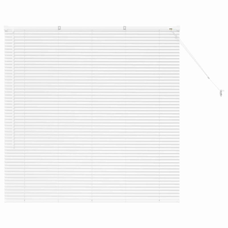 Casa si Gradina - Textile si covoare - Rulouri si jaluzele - Jaluzea pentru Fereastra cu perdele Altele Manual Alb 135 x 130 cm Aluminiu - Infinity.ro