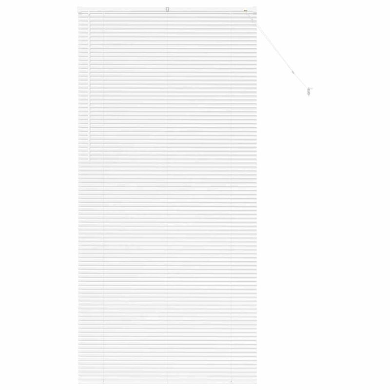 Casa si Gradina - Textile si covoare - Rulouri si jaluzele - Jaluzea pentru Fereastra cu perdele Altele Manual Alb 80 x 130 cm Aluminiu - Infinity.ro