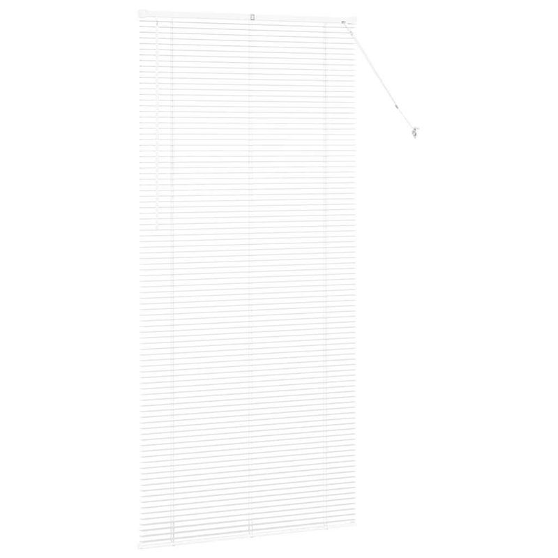 Casa si Gradina - Textile si covoare - Rulouri si jaluzele - Jaluzea pentru Fereastra cu perdele Altele Manual Alb 80 x 130 cm Aluminiu - Infinity.ro