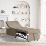 Casa si Gradina - Mobilier - Canapele si coltare - Canapele - Canapea Extensibila 3 in 1 in Material Taupe de la - Infinity.ro