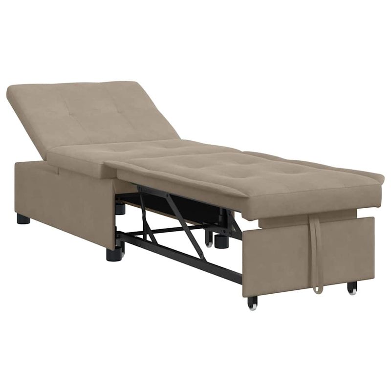 Casa si Gradina - Mobilier - Canapele si coltare - Canapele - Canapea Extensibila 3 in 1 in Material Taupe de la - Infinity.ro