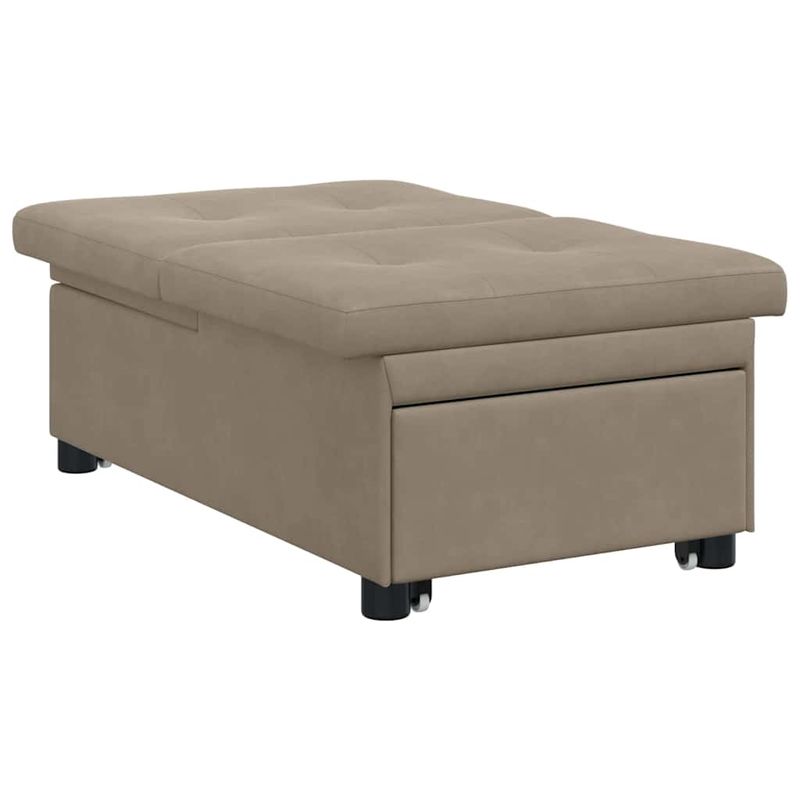 Casa si Gradina - Mobilier - Canapele si coltare - Canapele - Canapea Extensibila 3 in 1 in Material Taupe de la - Infinity.ro