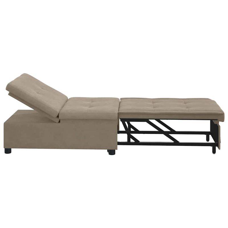 Casa si Gradina - Mobilier - Canapele si coltare - Canapele - Canapea Extensibila 3 in 1 in Material Taupe de la - Infinity.ro