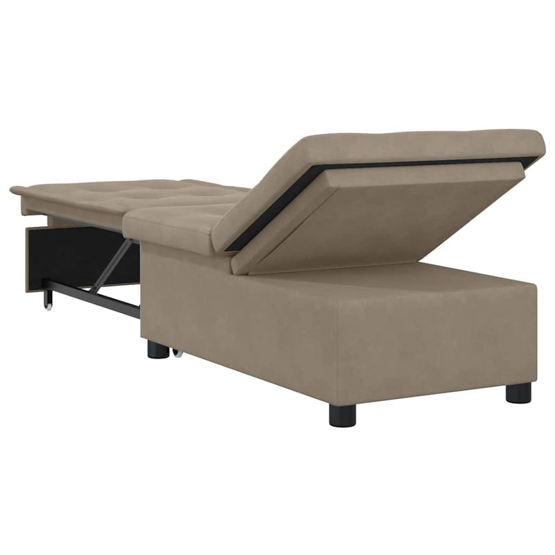 Casa si Gradina - Mobilier - Canapele si coltare - Canapele - Canapea Extensibila 3 in 1 in Material Taupe de la - Infinity.ro