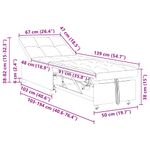 Casa si Gradina - Mobilier - Canapele si coltare - Canapele - Canapea Extensibila 3 in 1 in Material Taupe de la - Infinity.ro