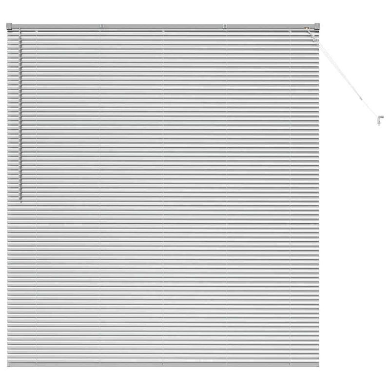 Casa si Gradina - Textile si covoare - Rulouri si jaluzele - Jaluzea pentru Fereastra Argintiu 160 x 175 cm Aluminiu - Infinity.ro