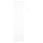 Casa si Gradina - Textile si covoare - Rulouri si jaluzele - Jaluzea pentru Fereastra cu perdele Altele Manual Alb 60 x 220 cm Aluminiu - Infinity.ro