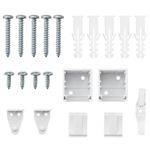 Casa si Gradina - Textile si covoare - Rulouri si jaluzele - Jaluzea pentru Fereastra cu perdele Altele Manual Alb 60 x 220 cm Aluminiu - Infinity.ro