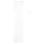 Casa si Gradina - Textile si covoare - Rulouri si jaluzele - Jaluzea pentru Fereastra cu perdele Altele Manual Alb 80 x 130 cm Aluminiu - Infinity.ro