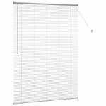 Casa si Gradina - Textile si covoare - Rulouri si jaluzele - Jaluzea pentru Fereastra Argintiu 125 x 175 cm Aluminiu - Infinity.ro