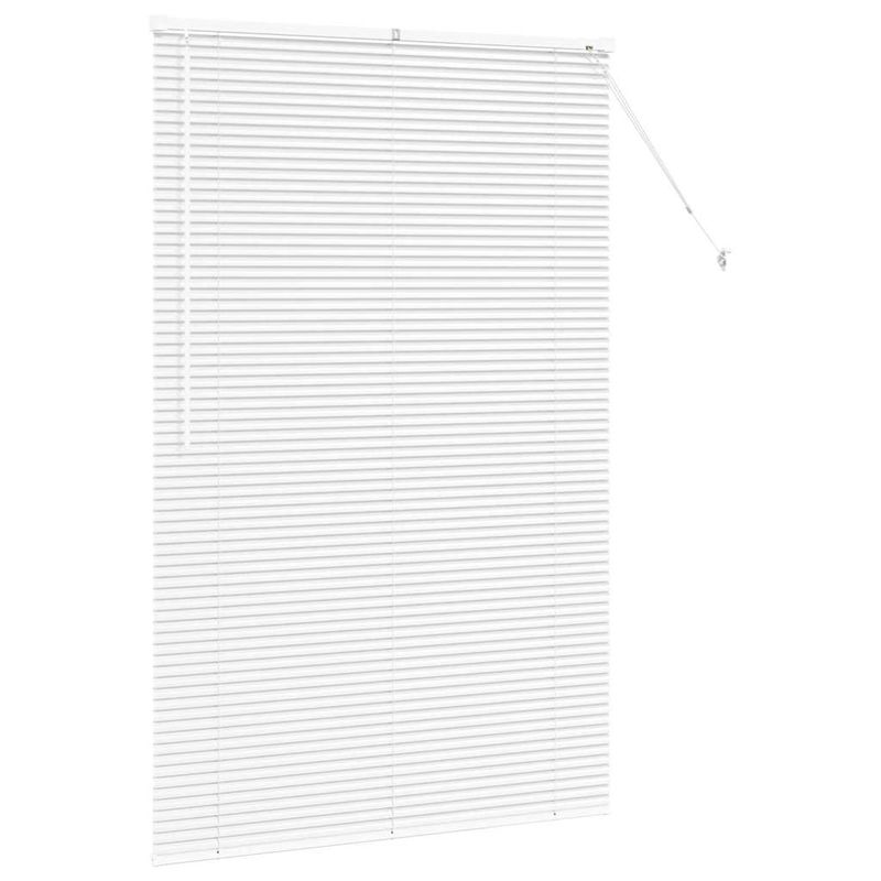 Casa si Gradina - Textile si covoare - Rulouri si jaluzele - Jaluzea pentru Fereastra cu perdele Altele Manual Alb 120 x 175 cm Aluminiu - Infinity.ro