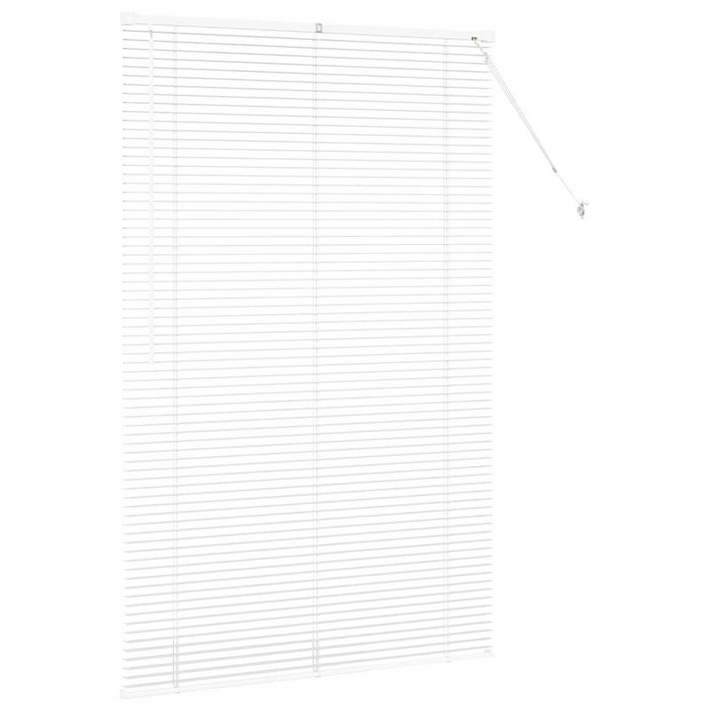 Casa si Gradina - Textile si covoare - Rulouri si jaluzele - Jaluzea pentru Fereastra cu perdele Altele Manual Alb 120 x 175 cm Aluminiu - Infinity.ro