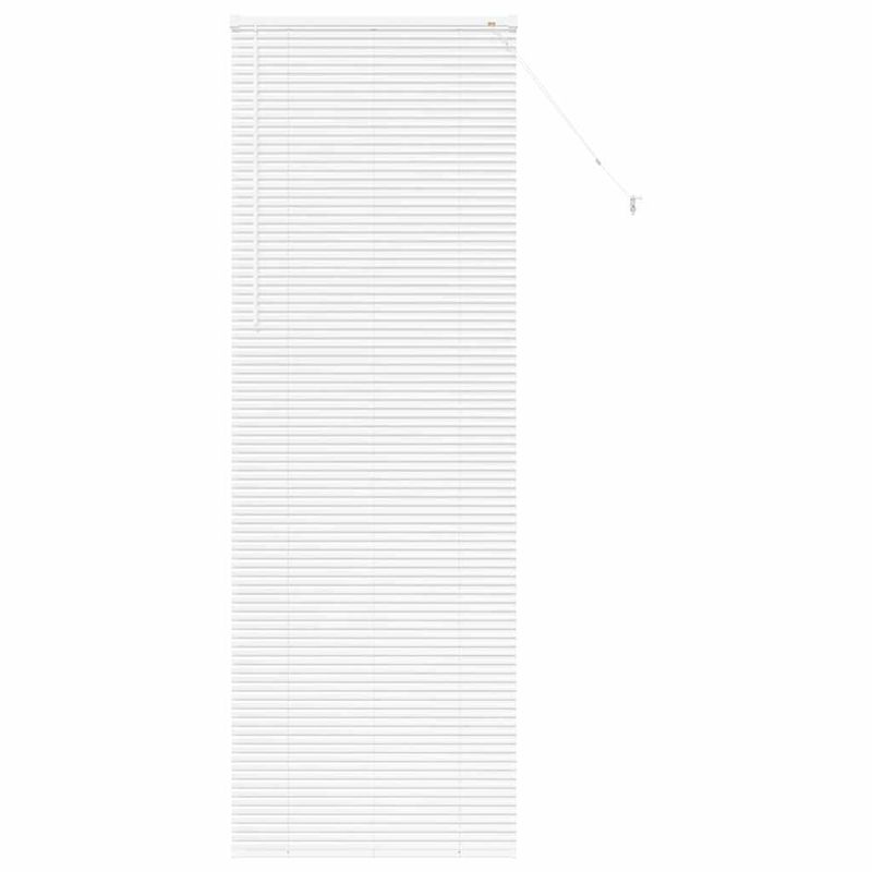 Casa si Gradina - Textile si covoare - Rulouri si jaluzele - Jaluzea pentru Fereastra cu perdele Altele Manual Alb 80 x 130 cm Aluminiu - Infinity.ro