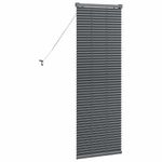 Casa si Gradina - Textile si covoare - Rulouri si jaluzele - Jaluzea pentru Fereastra Gri inchis 80 x 130 cm Aluminiu - Infinity.ro