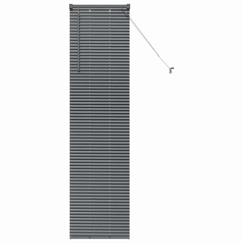 Casa si Gradina - Textile si covoare - Rulouri si jaluzele - Jaluzea pentru Fereastra Gri inchis 80 x 130 cm Aluminiu - Infinity.ro