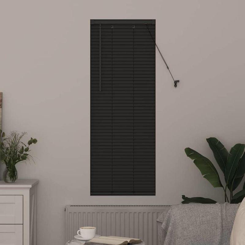 Casa si Gradina - Textile si covoare - Rulouri si jaluzele - Jaluzea pentru Fereastra Gri inchis 80 x 130 cm Aluminiu - Infinity.ro