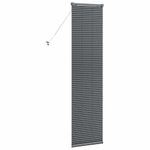 Casa si Gradina - Textile si covoare - Rulouri si jaluzele - Jaluzea pentru Fereastra Gri inchis 80 x 130 cm Aluminiu - Infinity.ro