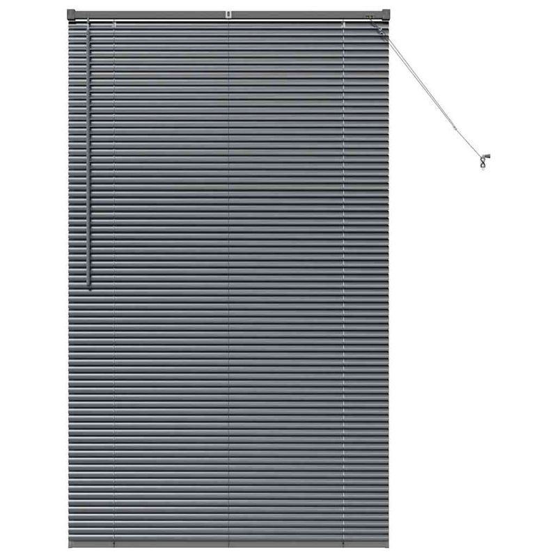 Casa si Gradina - Textile si covoare - Rulouri si jaluzele - Jaluzea pentru Fereastra Gri inchis 100 x 175 cm Aluminiu - Infinity.ro