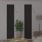 Casa si Gradina - Textile si covoare - Rulouri si jaluzele - Jaluzea pentru Fereastra Gri inchis 40 x 220 cm Aluminiu - Infinity.ro