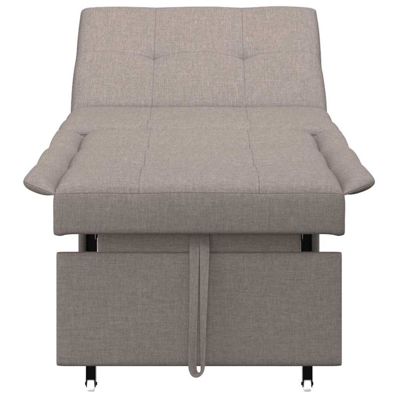 Casa si Gradina - Mobilier - Canapele si coltare - Canapele - Canapea Pat 3 in 1 cu Design in Tesatura Taupe - Infinity.ro