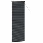 Casa si Gradina - Textile si covoare - Rulouri si jaluzele - Jaluzea pentru Fereastra cu perdele Altele Manual Negru 80 x 130 cm Aluminiu - Infinity.ro