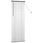 Casa si Gradina - Textile si covoare - Rulouri si jaluzele - Jaluzea pentru Fereastra cu perdele Altele Manual Negru 80 x 130 cm Aluminiu - Infinity.ro