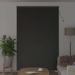 Casa si Gradina - Textile si covoare - Rulouri si jaluzele - Jaluzea pentru Fereastra cu perdele Altele Manual Negru 150 x 220 cm Aluminiu - Infinity.ro