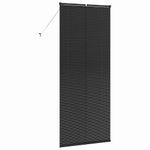 Casa si Gradina - Textile si covoare - Rulouri si jaluzele - Jaluzea pentru Fereastra cu perdele Altele Manual Negru 80 x 130 cm Aluminiu - Infinity.ro